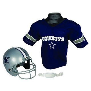 Franklin Sports NFL Cowboys Helmet/Jersey set  OSFM ages 5 9