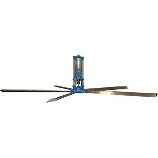 Patterson High 5 High Volume Ceiling Fan   18Ft., 201,870 CFM, 380 460 Volt 3 