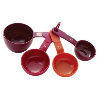 KitchenAid 4 Piece Plastic Measuring Cup Set   Assorted Color