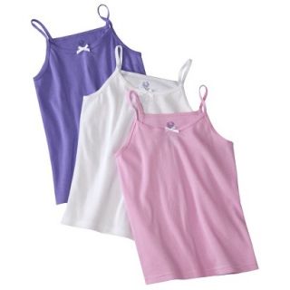Fruit Of The Loom Girls 3 Pack Cami   Assorted XL (Colors May Vary)