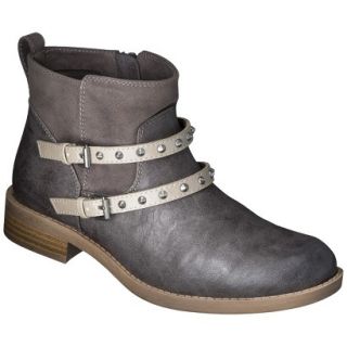 Womens Mossimo Supply Co. Katrina Ankle Boots   Grey 8.5