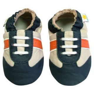 Ministar Beige/Navy/Orange Infant Sport Shoe   Large