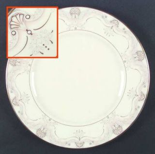 Lenox China Richelieu Court Dinner Plate, Fine China Dinnerware   Ambassador Col