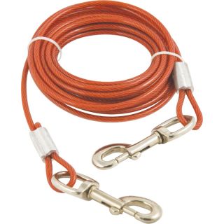 Dog Tie Out   1/8 Inch x 3/16 Inch, 20Ft.L, 85Lb. Working Load