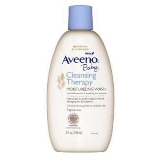 Aveeno Baby Cleansing Therapy Moisturizing Wash   8 oz.