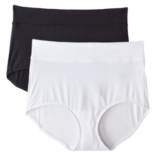 Simply Perfect By Warners Womens 2 Pack Classic Brief TA5738   Assorted M