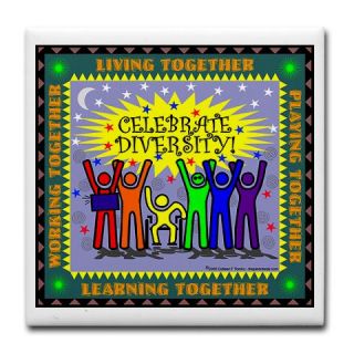  Celebrate Diversity Tile Coaster