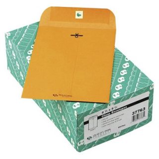 Quality Park Clasp Envelope, 32 lb, Brown (100 Per Box)
