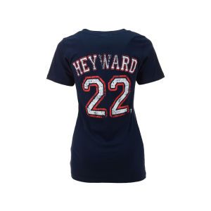 Atlanta Braves Jason Heyward Majestic MLB Womens Sugar Player T Shirt