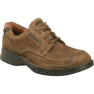 Clarks Mens Un Recept Brown Nubuck Shoes, Size 9.5 M   71882