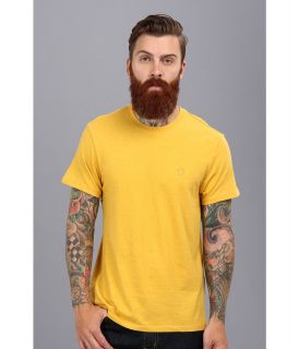 Ben Sherman Short Sleeve Basic Crew Neck Tee Mens Short Sleeve Pullover (Yellow)