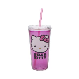 ZAK DESIGNS Hello Kitty 16 oz. Tumbler with Straw