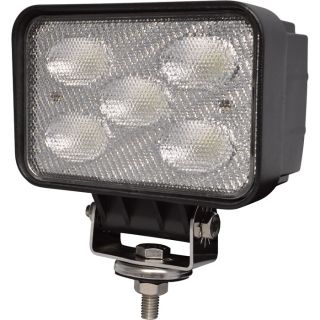 Ultra Tow 25 Watt Rectangular Worklight   5 LEDs, 2,000 Lumens