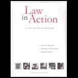 Law in Action A Socio Legal Reader