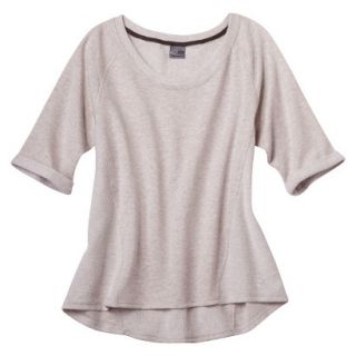 C9 by Champion Womens Yoga Layering Top   Oatmeal Heather XS