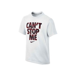 Nike Winning Graphic Tee   Boys 8 20, Can T Stop wht, Boys