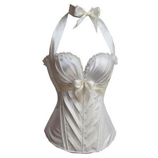 Satin Corset Shapewear With Halter Strap(More Colors)