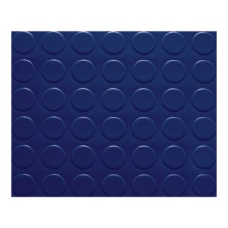 G Floor Garage/Shop Floor Coverings   10ft. x 24ft., Coin Design, Racing Blue,