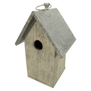 Threshold Wood/Metal Bird House