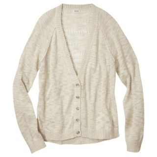 Mossimo Supply Co. Juniors Plus Size Long Sleeve Cardigan Sweater   Cream 1