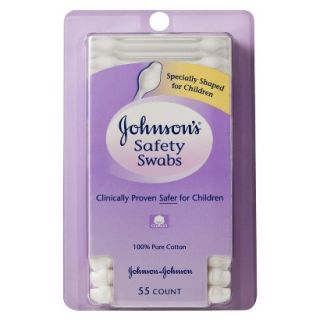 Johnson & Johnson Safety Swabs   55 Count