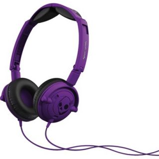Skullcandy Lowrider Headphones with Mic   Purple (S5LWFY 210)