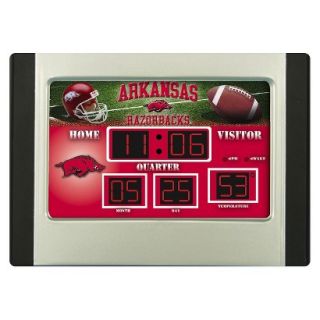 Team Sports America Arkansas Scoreboard Desk Clock