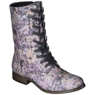 Womens Mossimo Supply Co. Khalea Combat Boots   Multicolor 6.5
