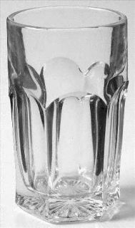Imperial Glass Ohio Old Williamsburg Clear 12 Oz Flat Tumbler   Stem #341, Clear
