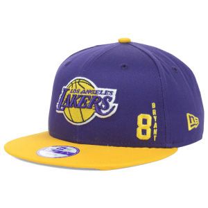 Los Angeles Lakers New Era NBA Hardwood Classics Youth Team Under 9FIFTY Snapback Cap