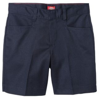 Dickies Girls L Pocket Shorts   Navy 12