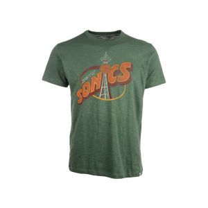 Seattle SuperSonics 47 Brand NBA Logo Scrum T Shirt