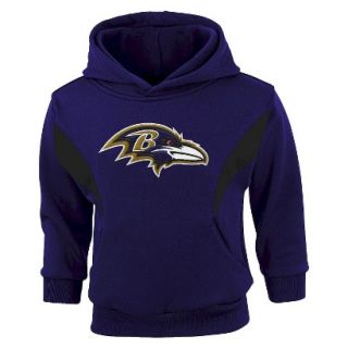 NFL Toddler Fleece Hooded Sweatshirt 18 M Ravens