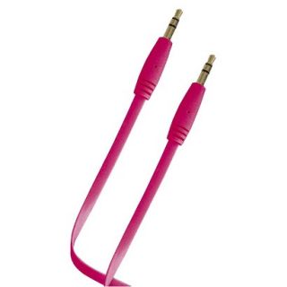 Just Wireless 5ft Auxilary Audio Cable   Pink (20053)