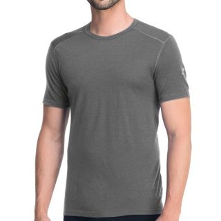 Icebreaker Oasis T Shirt   UPF 30+  Merino Wool  Lightweight  Short Sleeve (For Men)   ADMIRAL (L )