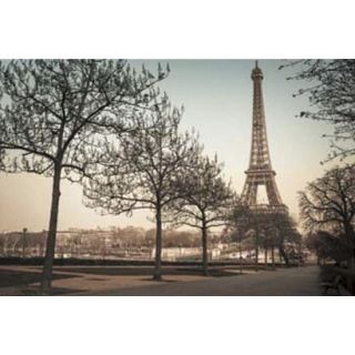 Remembering Paris Unframed Wall Canvas (23x35)