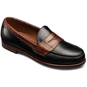 Allen Edmonds Mens Rye NY Black Mahogany Shoes, Size 14 3E   40661