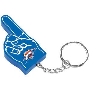 Oklahoma City Thunder Forever Collectibles Foam Finger Keychain