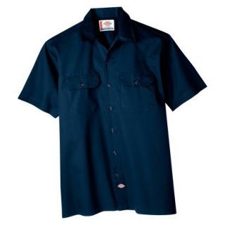 Dickies Mens Original Fit Short Sleeve Work Shirt   Dark Navy 6X