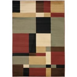 Porcello Waves Patchwork Rug (53 X 77)