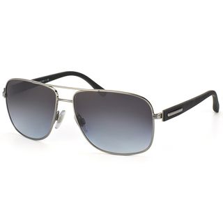Dolce   Gabbana Mens Dg 2122 12098g Gunmetal Aviator Sunglasses