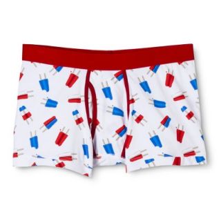 Mossimo Supply Co. Mens Popsicle Print Boxer Briefs   Red S