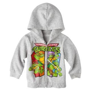 Teenage Mutant Ninja Turtles Infant Toddler Boys Hoodie   Gray 5T