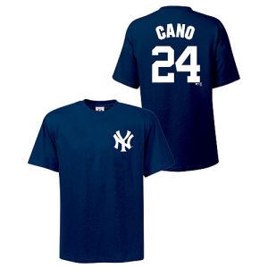 New York Yankees Robinson Cano Majestic MLB Youth Player Tee