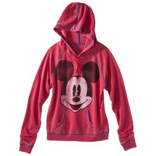 Disney Juniors Mickey Mouse Lightweight Hoodie   Red L(11 13)
