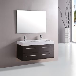 Kokols 48 inch Double Sink Bathroom Combo Set Vanity