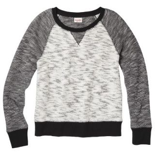 Mossimo Supply Co. Juniors Crewneck Sweatshirt   Black M(7 9)
