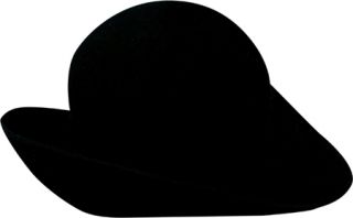 Womens Scala LF10BB   Black Hats