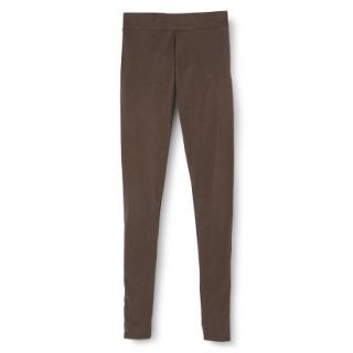 Mossimo Supply Co. Juniors Legging   Brown Suede XS(1)