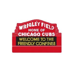 Chicago Cubs Wrigley Field Marquee Sign